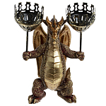 Подсвечник в виде дракона Dragon with Two Candlesticks варинант исполнения - 5 | Loft Concept в Перми
