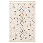 Ковер с графическим разноцветным узором Vinridio Bо  Multi варинант исполнения - 1 | Loft Concept в Перми