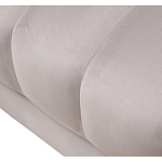 Диван двухместный велюровый бежевый Facilities Status варинант исполнения - 3 | Loft Concept в Перми