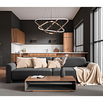 Люстра с подвесами в форме треугольников Niamh Barry варинант исполнения - 11 | Loft Concept в Перми