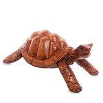 Статуэтка в виде черепахи деревянная Turtle world варинант исполнения - 2 | Loft Concept в Перми