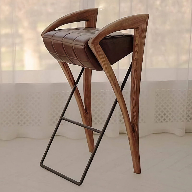 Стул Crutch Chair Коричневый Черный Стул Crutch Chair Коричневый Черный в Перми | Loft Concept