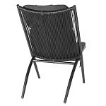 Кресло плетеное с мягкими подушками для сиденья и спины Hancock варинант исполнения - 6 | Loft Concept в Перми