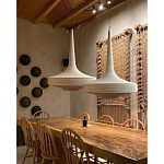 Подвесной вязаный бежевый светильник «Лампа Марракеша» варинант исполнения - 2 | Loft Concept в Перми