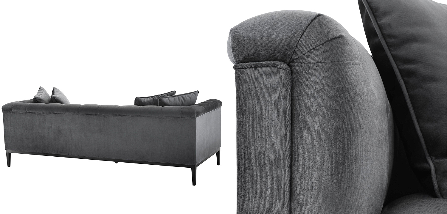 Диван Eichholtz Sofa Cesare Grey Диван Eichholtz Sofa Cesare Grey - Loft-Concept в Перми