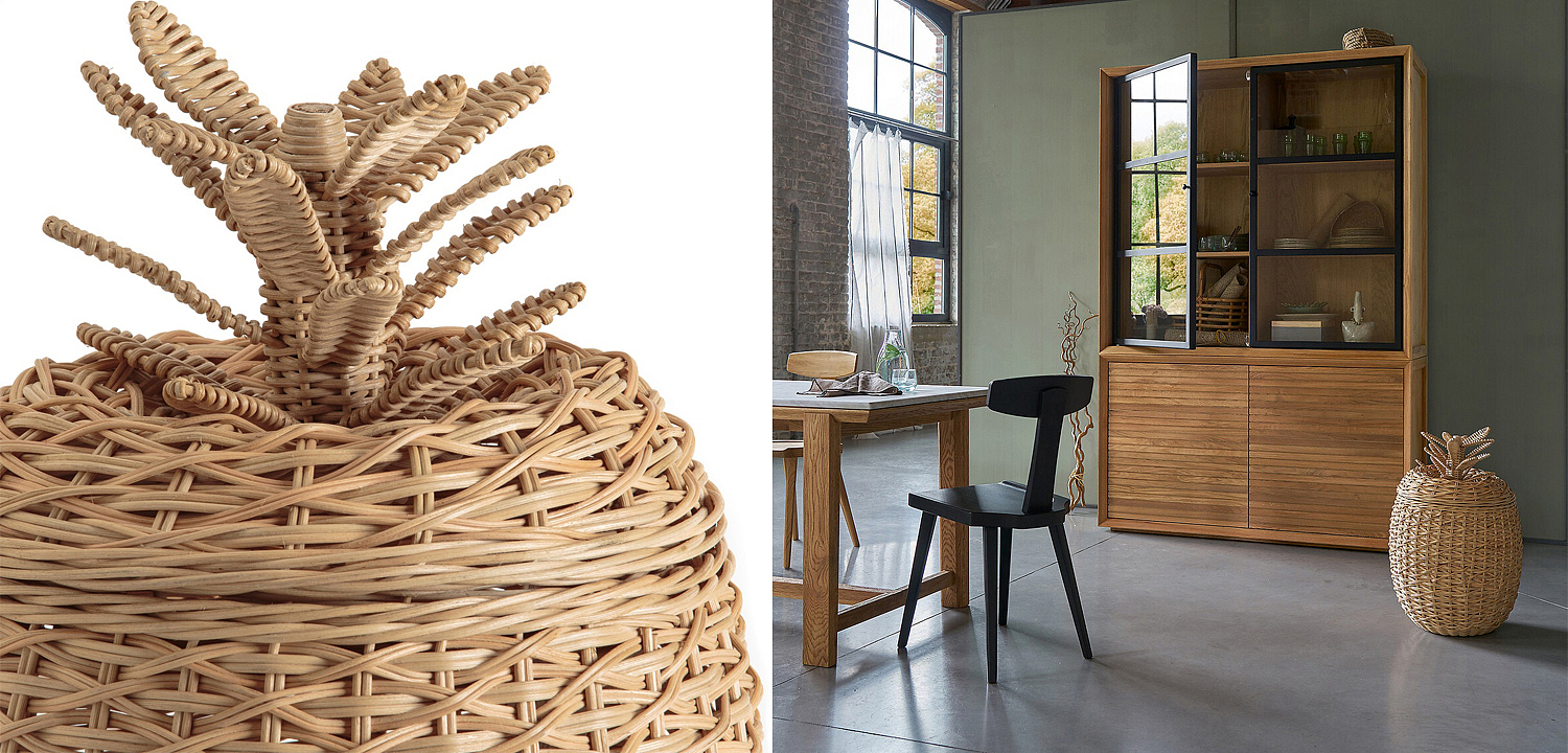 Корзина Wicker Exotic Basket Корзина Wicker Exotic Basket - Loft-Concept в Перми