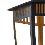 Подвесной светильник в форме фонаря чёрного цвета Black Lantern варинант исполнения - 1 | Loft Concept в Перми