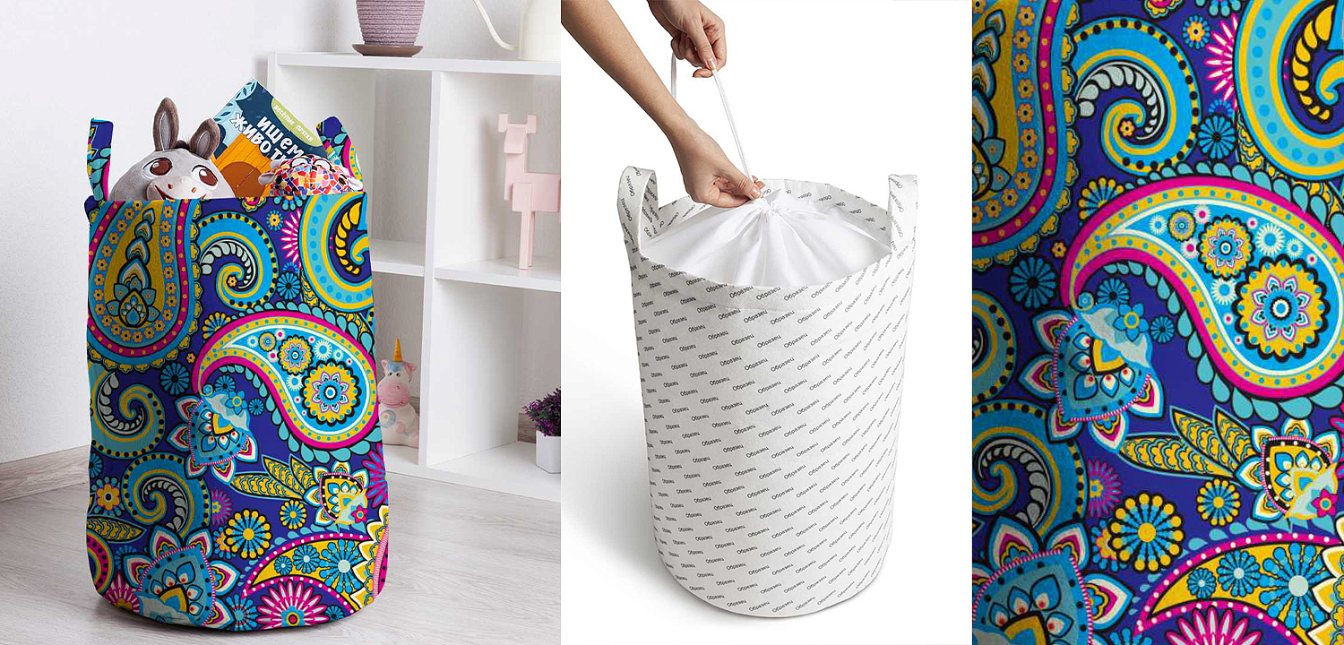 Корзина Paisley Basket Корзина Paisley Basket - Loft-Concept в Перми