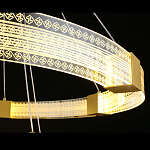 Люстра подвесная светодиодная Apolon Gold варинант исполнения - 4 | Loft Concept в Перми