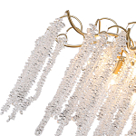 Люстра c подвесками из прозрачного хрусталя Диаметр 85 см FAIRYTREE Light варинант исполнения - 3 | Loft Concept в Перми