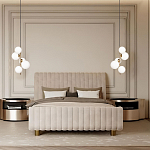 Подвесной светильник с 5-ю белыми шарообразными плафонами Bubble Chandelier варинант исполнения - 5 | Loft Concept в Перми