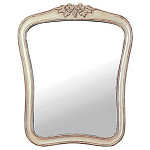 Настенное зеркало в деревянной состаренной раме Martine Wall Mirror варинант исполнения - 1 | Loft Concept в Перми