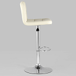 Барный стул с сиденьем молочного цвета Honory варинант исполнения - 2 | Loft Concept в Перми