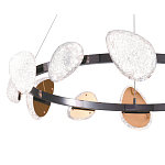 Люстра подвесная круглая с овальными плафонами Iona chandelier варинант исполнения - 7 | Loft Concept в Перми