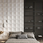 Гипсовая 3D Панель M-23 варинант исполнения - 2 | Loft Concept в Перми