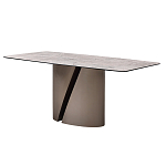 Стол обеденный керамический серый Servorios варинант исполнения - 2 | Loft Concept в Перми