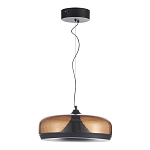 Подвесной светильник с стеклянным плафоном LED 42W 3000K Glass Textured Lampshade варинант исполнения - 3 | Loft Concept в Перми