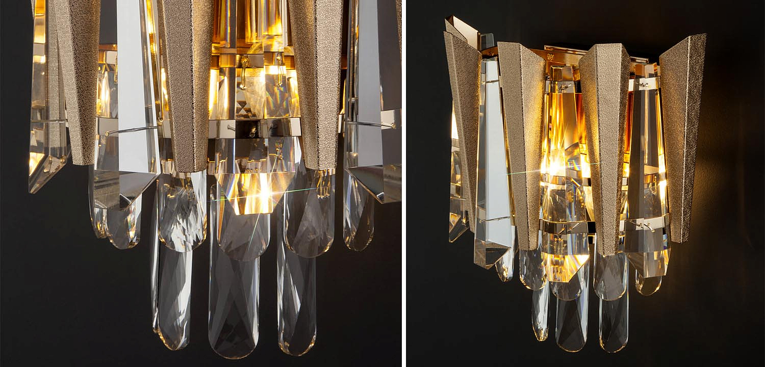 Бра Crystal Edge Sconce Бра Crystal Edge Sconce - Loft-Concept в Перми