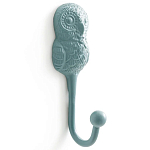Настенный крючок в виде совы Owl Wall Hook Blue варинант исполнения - 3 | Loft Concept в Перми