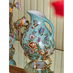 Кувшин с птичкой и  цветочным рисунком Blue Garden варинант исполнения - 5 | Loft Concept в Перми