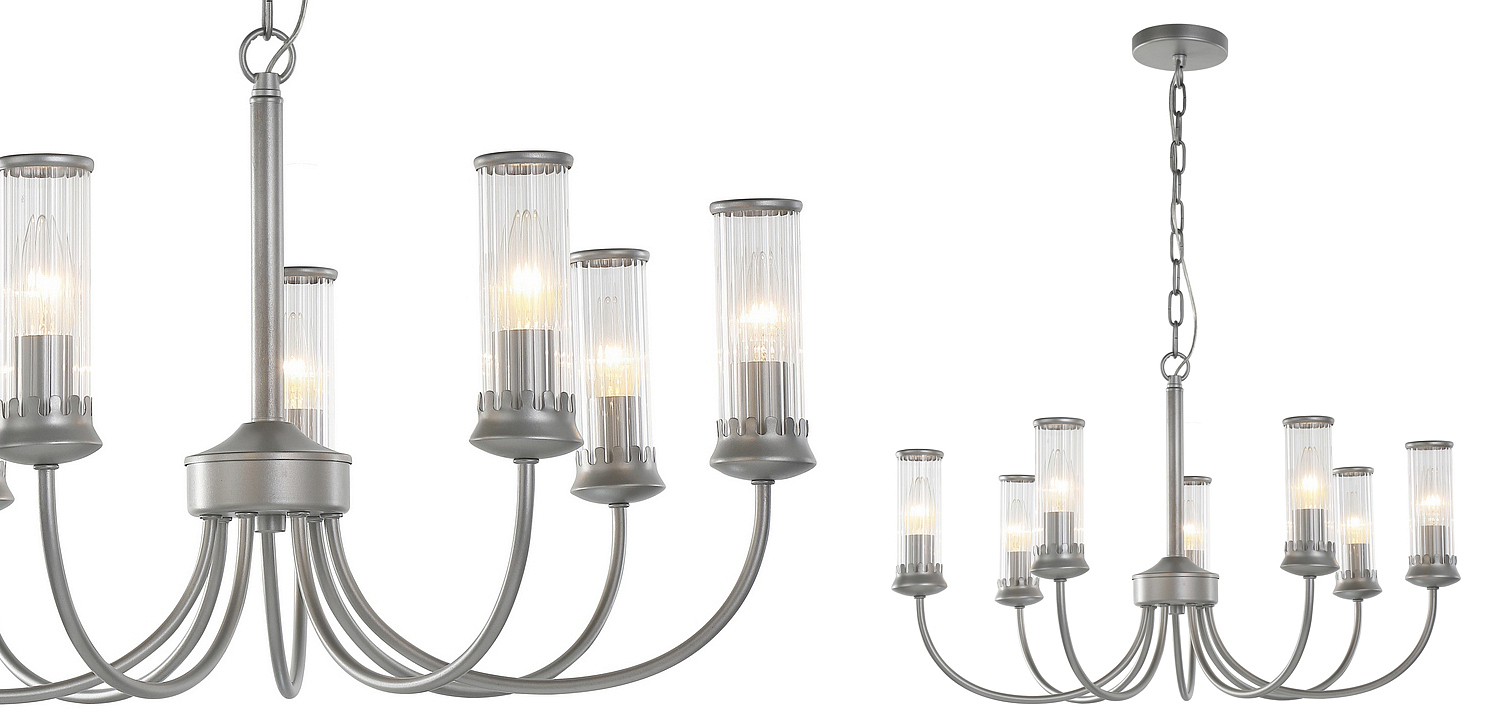 Люстра Morgane Chandelier silver 66 Люстра Morgane Chandelier silver 66 - Loft-Concept в Перми