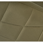 Стул велюровый хаки на золотистых металлических ножках Vendramin Chair варинант исполнения - 5 | Loft Concept в Перми