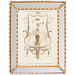 Постер в зеркальной раме Арабески New Collection of Arabesques Poster варинант исполнения - 2 | Loft Concept в Перми