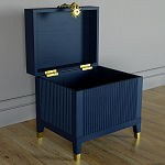 Сундук Eye Elsa Dreams Blue варинант исполнения - 2 | Loft Concept в Перми