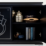 Черный комод в стиле арт-деко Luciano варинант исполнения - 8 | Loft Concept в Перми