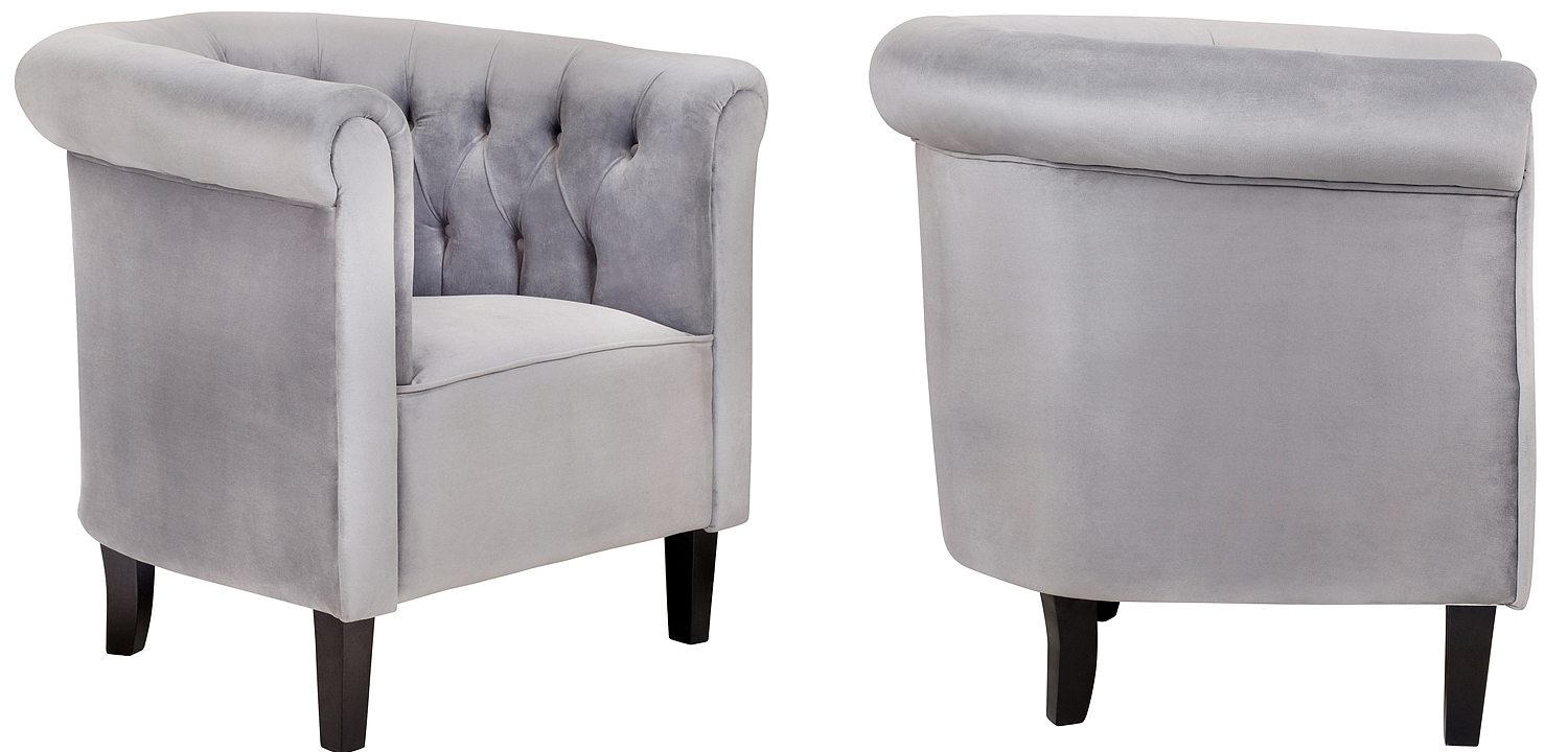 Кресло Cesare Armchair grey Кресло Cesare Armchair grey - Loft-Concept в Перми