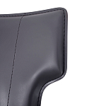 Стул серый из искуственной кожи на 4-х ножках Enigma Gray варинант исполнения - 4 | Loft Concept в Перми