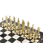 Шахматы Ренессанс с доской из натурального мрамора Decorative Thematic Chess варинант исполнения - 4 | Loft Concept в Перми