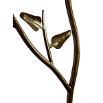 Стеллаж металлический с птичками Primavera варинант исполнения - 5 | Loft Concept в Перми