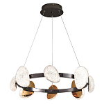 Люстра подвесная круглая с овальными плафонами Iona chandelier варинант исполнения - 3 | Loft Concept в Перми