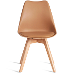 Стул с мягким сиденьем Arvika Latte варинант исполнения - 5 | Loft Concept в Перми