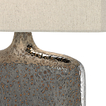 Настольная лампа керамическая с тканевым прямоугольным абажуром Flask варинант исполнения - 1 | Loft Concept в Перми