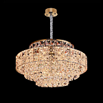 Люстра хрустальная в неоклассическом стиле на золотистом каркасе Majesty варинант исполнения - 6 | Loft Concept в Перми