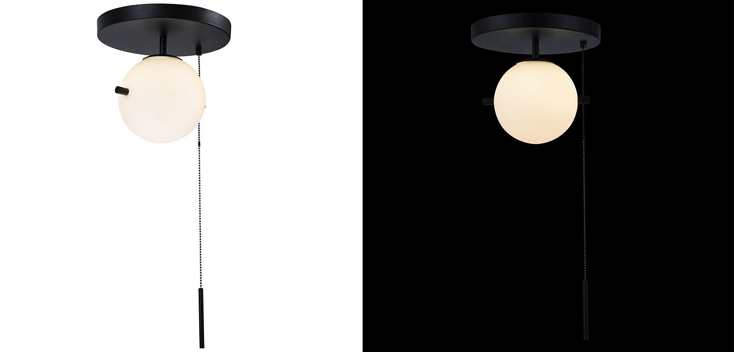 Потолочный светильник Alston black Потолочный светильник Alston black - Loft-Concept в Перми