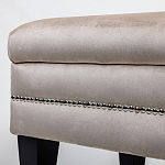 Мягкая банкетка с зоной для хранения Casket Beige варинант исполнения - 3 | Loft Concept в Перми