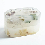 Шкатулка из эпоксидной смолы с цветами белая Epoxy Resin Flowers Box White варинант исполнения - 5 | Loft Concept в Перми