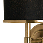 Бра с черным цилиндрическим абажуром Mid Century варинант исполнения - 1 | Loft Concept в Перми