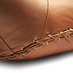 Дизайнерское кожаное кресло в форме руки Poltronova Joe Gold  Armchair варинант исполнения - 9 | Loft Concept в Перми