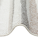 Ковер из полиэстера с узором Light Zebra варинант исполнения - 3 | Loft Concept в Перми