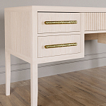 Большой Рабочий стол Primo с 5 выдвижными ящиками Светлый дуб варинант исполнения - 4 | Loft Concept в Перми