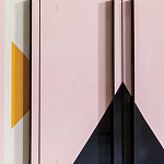 Дизайнерский комод с геометрическим рисунком Arredi варинант исполнения - 2 | Loft Concept в Перми