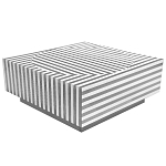 Большой журнальный Стол с инкрустацией Mandika Bone Inlay Coffee Table варинант исполнения - 1 | Loft Concept в Перми