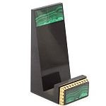 Подставка для телефона из натурального камня малахит Stone Stand варинант исполнения - 1 | Loft Concept в Перми