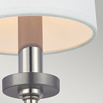 Бра для ванных комнат с белым тканевым цилиндрическим плафоном Feiss варинант исполнения - 2 | Loft Concept в Перми