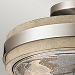 Потолочный светильник с прозрачным стеклянным плафоном с эффектом пузырьков Kichler варинант исполнения - 3 | Loft Concept в Перми