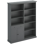 Двойной стеллаж с ящиком и 2-мя дверцами Percent Rack варинант исполнения - 2 | Loft Concept в Перми